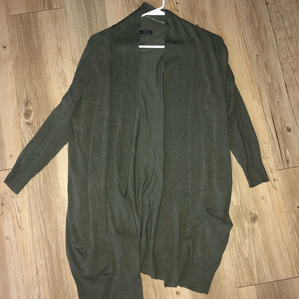 Atmosphere Olive Cardigan